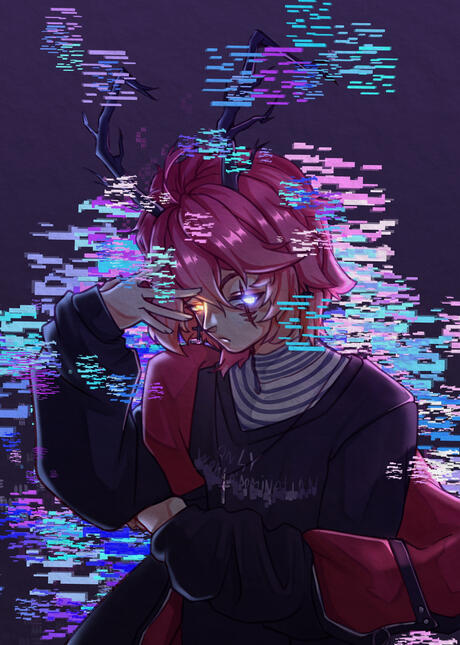 Цветной скетч