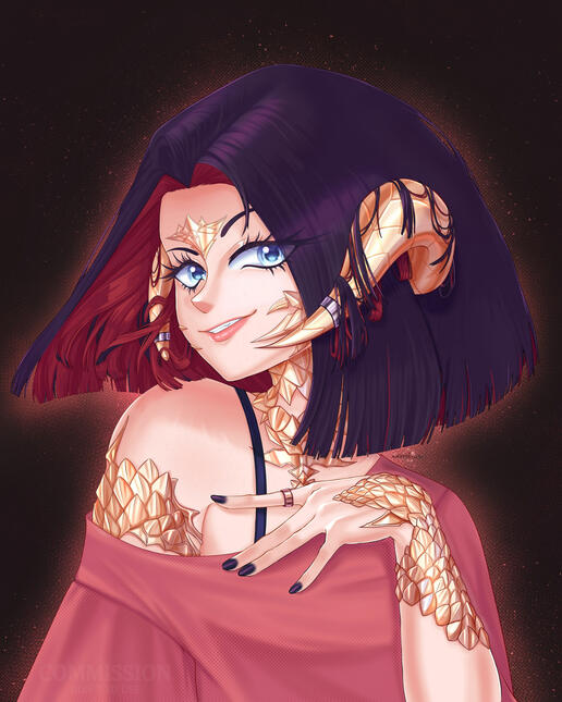 Цветной скетч